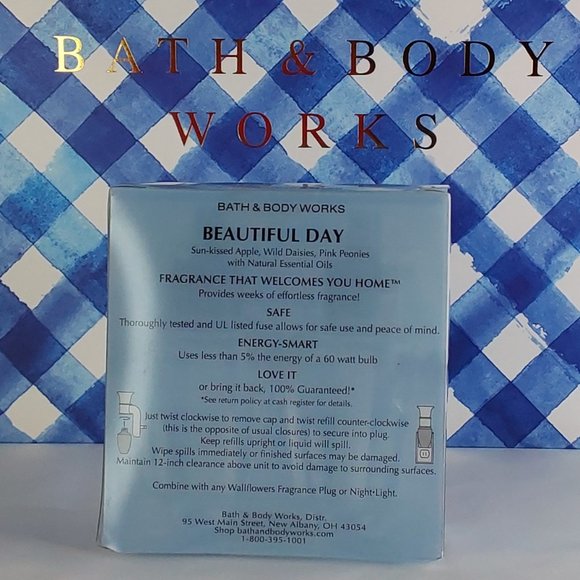 BATH & BODY WORKS WALLFLOWERS REFILL 'BEAUTIFUL DAY' 2-PIECE SET - Picture 3 of 16